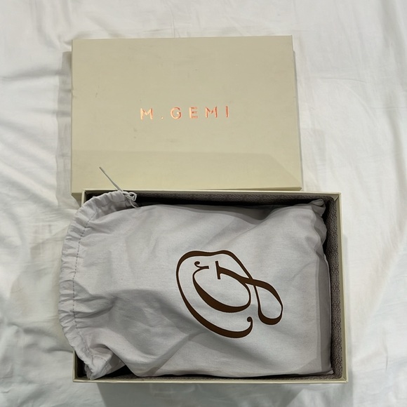 M. Gemi The Notte Nuova in black suede platform heel - Picture 3 of 9